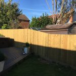 Slope on Featherboard Fence increasing height