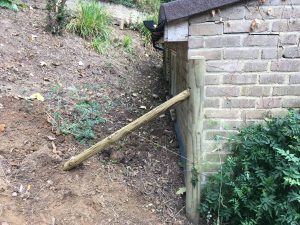Stake fencing installed in Kent