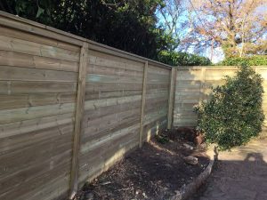 Acoustic garden Fence nearAshford